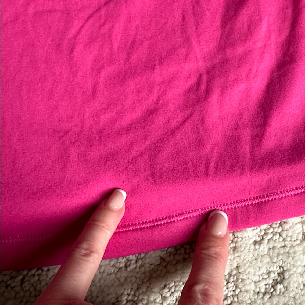 Pumiey Pink Long Sleeve Stretch Shirt - Picture 4 of 6